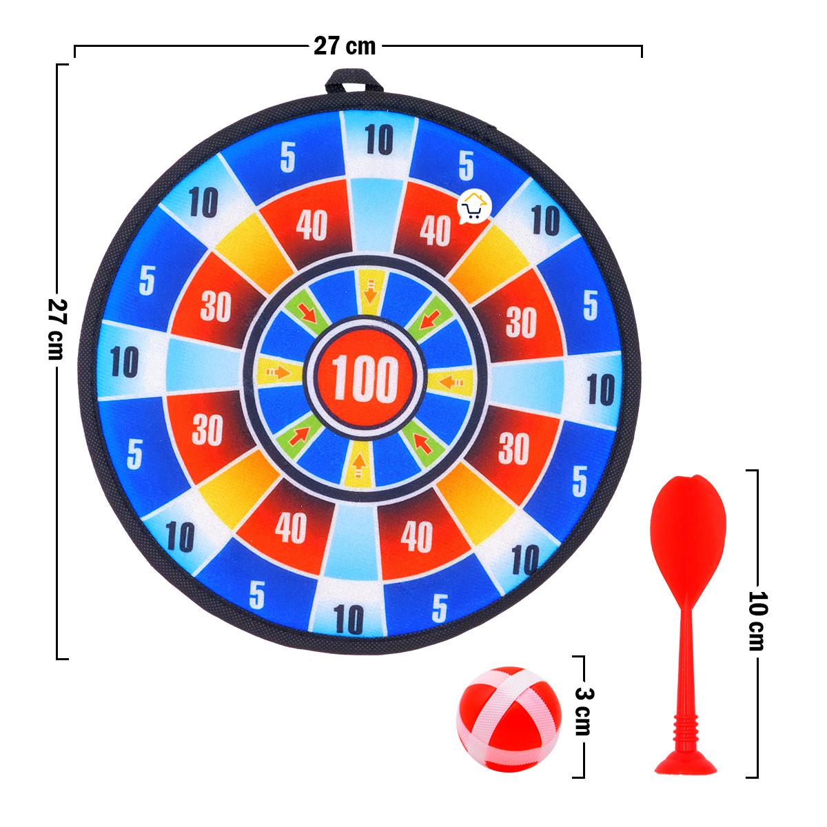Miniatura 4 de Tablero Dardos Espuma GM210127